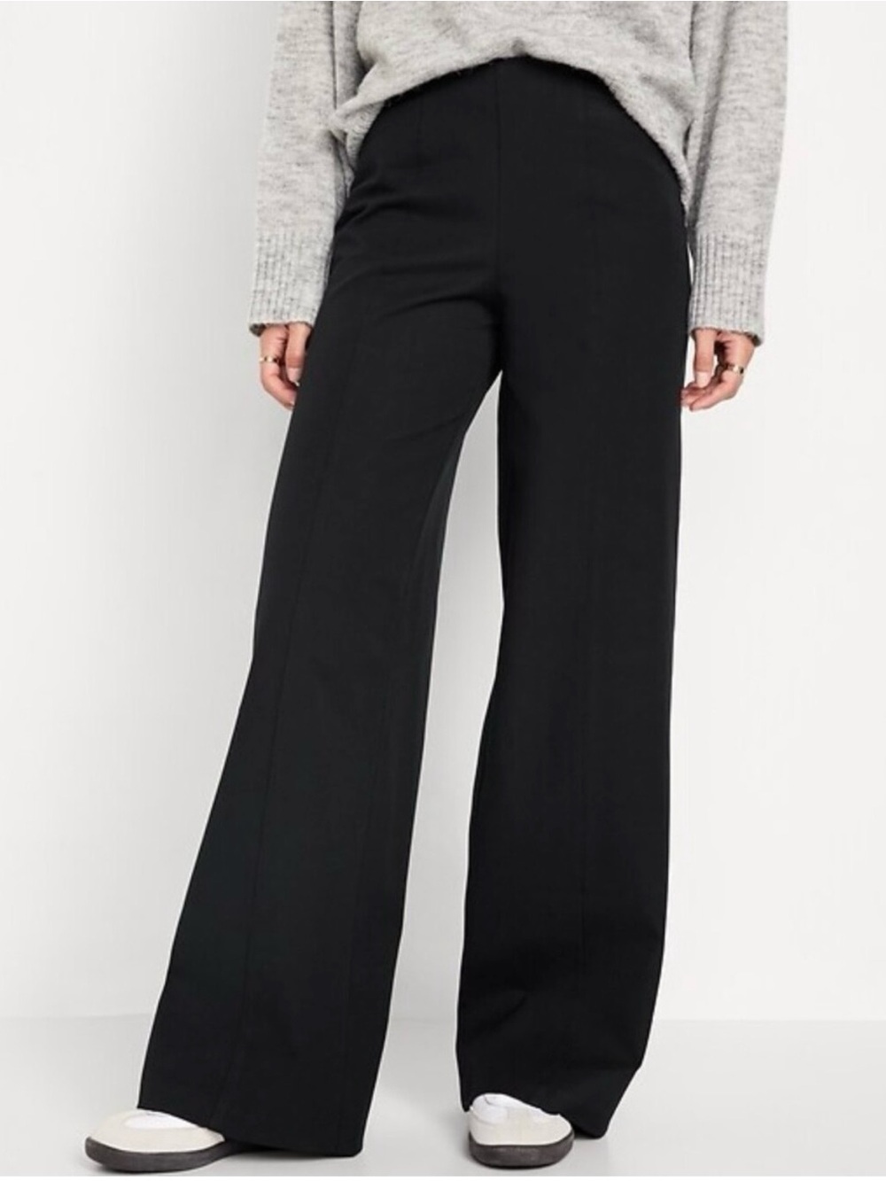 Old Navy Pixie Wide Leg High Rise Pants Petite NWT